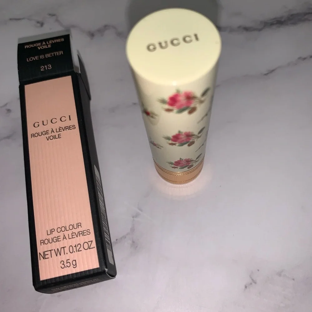 GUCCI Rouge A Levres Voile Lipstick 213 Love Is Better- NWT